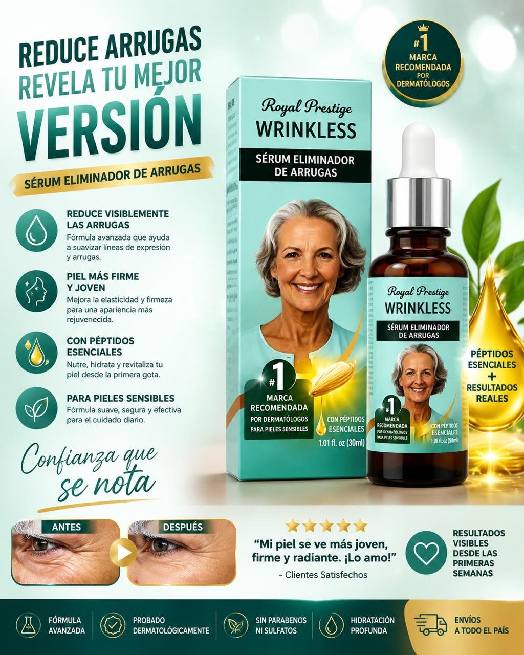 Serum Eliminador de Arrugas