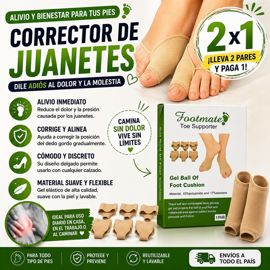 PROMO 2x1 Corrector de Juantes 