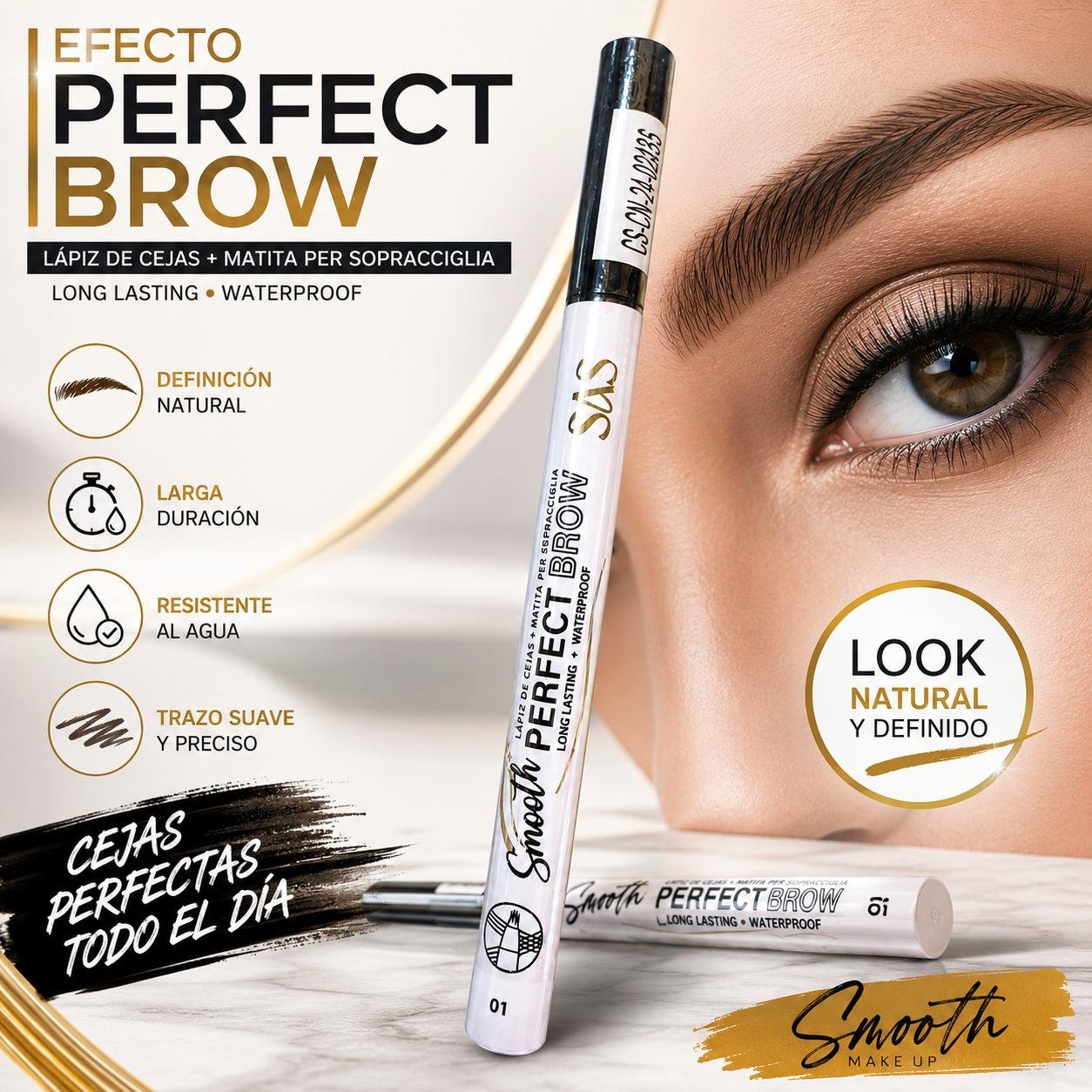 Lápiz tipo Microblading