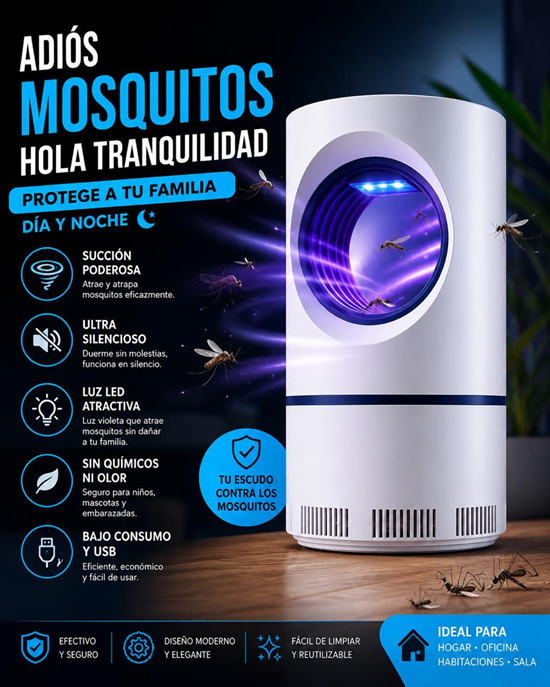 Lampara Eléctrica para Mosquitos
