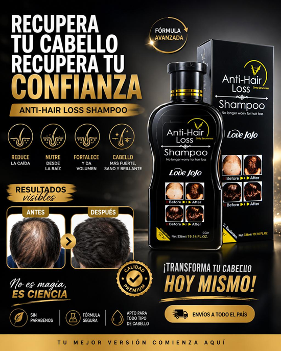 Shampoo crecimiento de cabello Anti-Hair