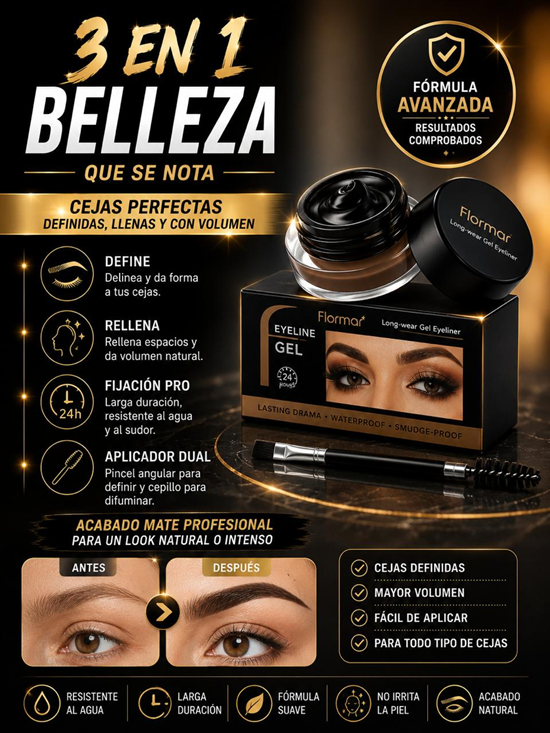 Gel para Cejas 2 en 1